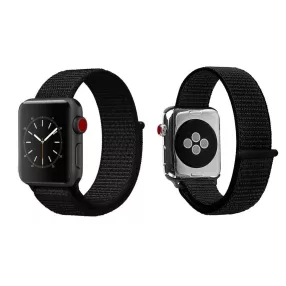   XPRO™ Apple Watch tépőzáras szíj Fekete Apple Watch 38mm / 40mm / 41mm / 42mm (S10) készülékhez