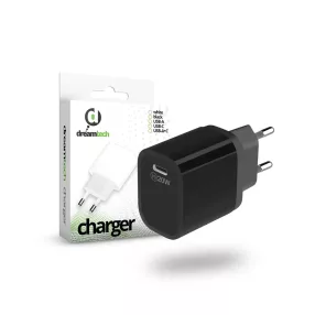   Dreamtech Charger Black 20W QC3.0 Type C hálózati gyors töltő adapter