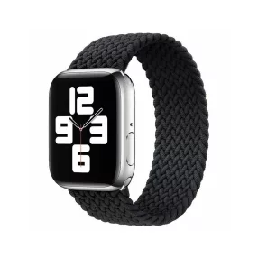   XPRO™ Apple Watch fonott körpánt szíj fekete Apple Watch 42mm (S1-S3) / 44mm / 45mm / 46mm / 49mm készülékhez M méret