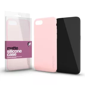  XPRO™ Szilikon  matte tok ultravékony Púder pink Samsung Galaxy A22 5G készülékhez