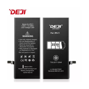   Deji iPhone 11 kompatibilis, magasabb kapacitású akkumulátor 3510mAh