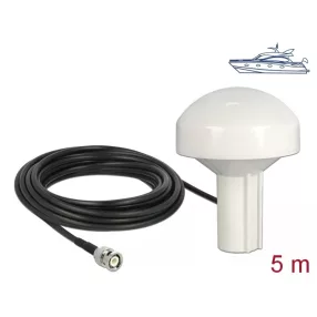   Navilock 1575 MHz-es BNC 28 dBi apa GNSS GALILEO GPS QZSS vízi irányított antenna minden irányba csa