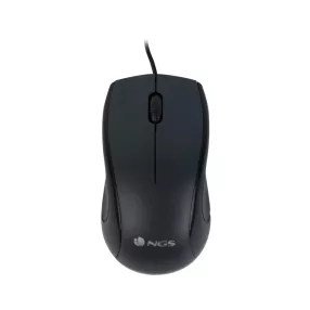   NGS Mist Optikai Vezetékes egér 1000Dpi, normál méret, Fekete