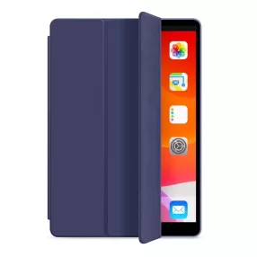   XPRO™ Smart Book tok kemény hátlapos szilikon védőéllel sötétkék Apple Ipad 10,2" (2019-2021) 7./8./9. generációs készülékhez