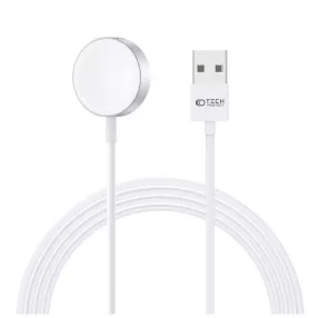   Tech-Protect UltraBoost Apple Watch töltő USB-A csatlakozóval, White
