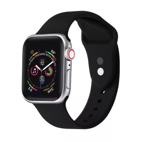   XPRO™ Apple Watch szilikon sport szíj Fekete Apple Watch 42mm (S1-S3) / 44mm / 45mm / 46mm / 49mm készülékhez