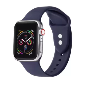   XPRO™ Apple Watch szilikon sport szíj Sötétkék Apple Watch 42mm (S1-S3) / 44mm / 45mm / 46mm / 49mm készülékhez