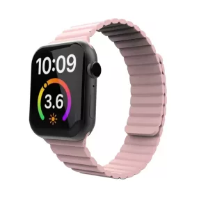   XPRO™ Apple Watch mágneses szilikon szíj pink Apple Watch 38mm / 40mm / 41mm / 42mm (S10) készülékhez