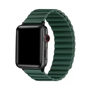   XPRO™ Apple Watch mágneses szilikon szíj zöld Apple Watch 42mm (S1-S3) / 44mm / 45mm / 46mm / 49mm készülékhez