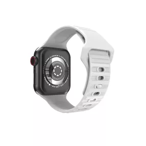   XPRO™ Apple Watch sport szilikon szíj Fehér Apple Watch 38mm / 40mm / 41mm / 42mm (S10) készülékhez