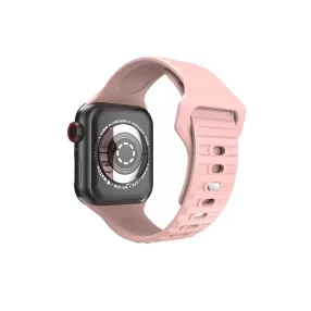   XPRO™ Apple Watch sport szilikon szíj Pink Apple Watch 38mm / 40mm / 41mm / 42mm (S10) készülékhez