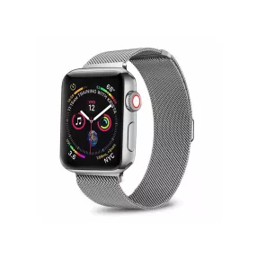   XPRO™ Apple Watch két részes milánói szíj Ezüst Apple Watch 42mm (S1-S3) / 44mm / 45mm / 46mm / 49mm készülékhez