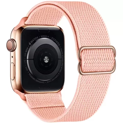 XPRO™ Apple Watch szövet körpánt Pink Apple Watch 38mm / 40mm / 41mm / 42mm (S10) készülékhez