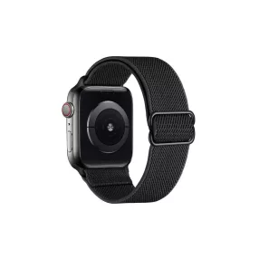   XPRO™ Apple Watch szövet körpánt Fekete Apple Watch 42mm (S1-S3) / 44mm / 45mm / 46mm / 49mm készülékhez
