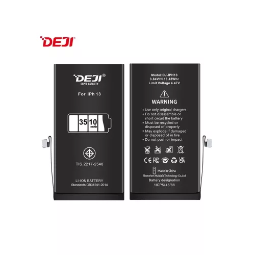 Deji iPhone 13 kompatibilis, magasabb kapacitású akkumulátor 3510mAh