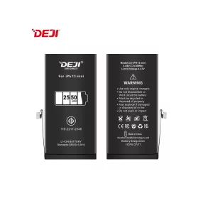   Deji iPhone 13 Mini kompatibilis, magasabb kapacitású akkumulátor 2550mAh