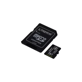   Kingston Canvas Select Plus SDCS2 64 GB Class 10/UHS-I (U1) microSDXC