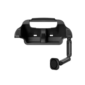   Ledetech LD-TS2(Box)-M4 Autós tartó tárolóval QI Magsafe töltéssel Tesla modell 3 / Y Fekete