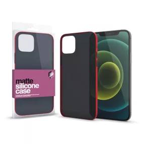   XPRO™ Matt tok színes gombokkal piros Apple iPhone 15 Pro Max készülékhez