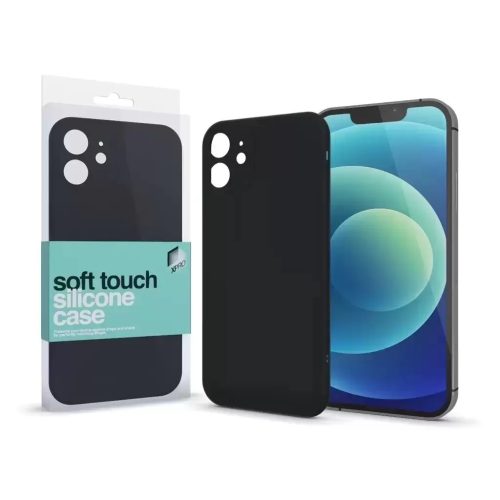 XPRO™ Soft Touch szilikon tok Slim fekete Telekom T-Phone Pro 5G készülékhez