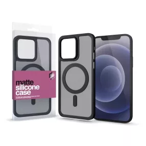   XPRO™ Matte MagSafe tok - Fekete - Iphone 15 Pro készülékhez