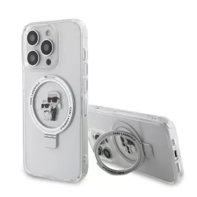   Karl Lagerfeld tok fehér KLHMP15LHMRSKCH Apple Iphone 15 Pro készülékhez