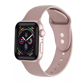   XPRO™ Apple Watch szilikon sport szíj Rozéarany Apple Watch 38mm / 40mm / 41mm / 42mm (S10) készülékhez