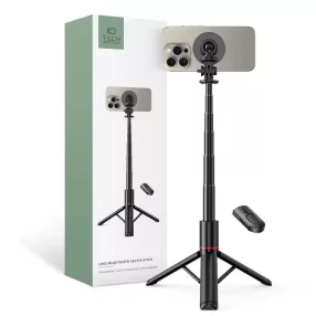  Tech-Protect L06S MagSafe Vezeték nélküli Selfie bot Tripod Fekete