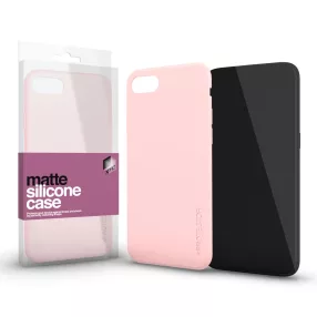   XPRO™ Szilikon matte tok ultravékony Púder pink Samsung Galaxy S23 FE készülékhez