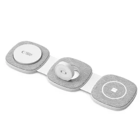   Tech-Protect A32 15W 3in1 Szürke MagSafe QI vezeték nélküli töltőállomás