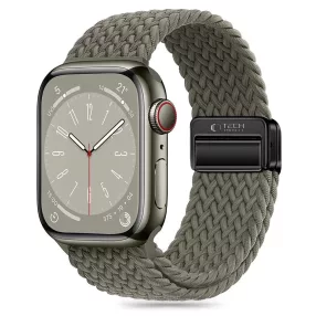   Tech-Protect NYLONMAG óraszíj szürke, Apple Watch 42mm (S1-S3) / 44mm / 45mm / 46mm / 49mm készülékhez
