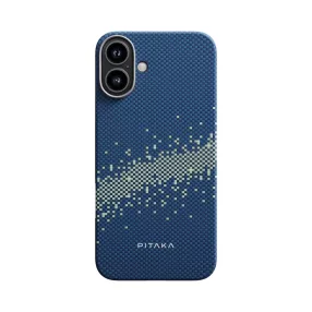   Pitaka ULTRA-SLIM Milky Way Galaxy MagEZ tok Apple iPhone 16 készülékhez - MagSafe rögzítéssel