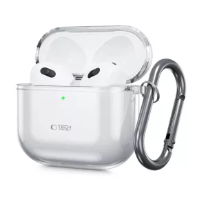   Tech-Protect FlexAir tok Apple AirPods 4 készülékhez Átlátszó