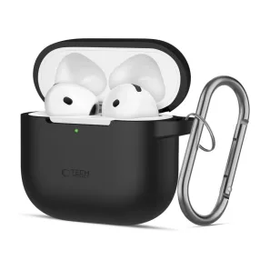  Tech-Protect Silicone Hook tok Apple AirPods 4 készülékhez Fekete