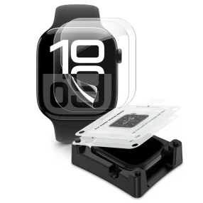  Tech-Protect 2db-os Hidrogél Fólia Apple Watch 46mm S10 készülékhez