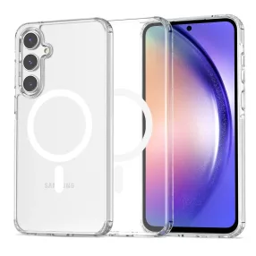   Tech-Protect FLEXAIR MAGSAFE Hybrid átlátszó tok Samsung Galaxy A55 készülékhez