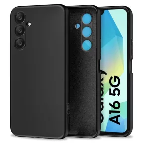   Tech-Protect ICON fekete szilikon tok Samsung Galaxy A16 készülékhez