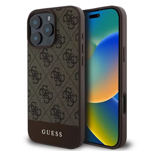 Guess tok barna GUHCP16LG4GLBR Apple iPhone 16 Pro készülékhez