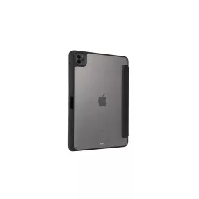   Etui Smartbook fekete TPU tok állvány funkcióval Apple Ipad Pro 11" (2024) készülékhez