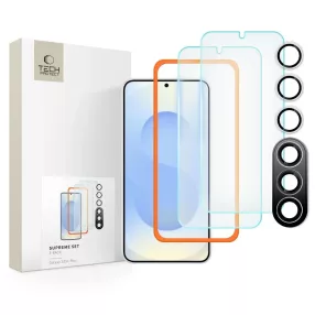   Tech-Protect Supreme Tempered Glass Set Samsung Galaxy S25+ készülékhez