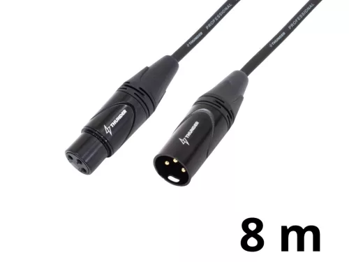 Thunder MC199-8m jelkábel (XLR mama - XLR papa)