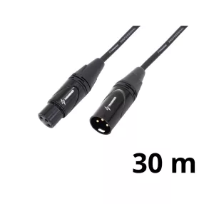 Thunder MC199-30 jelkábel (XLR mama - XLR papa) - (30 m)
