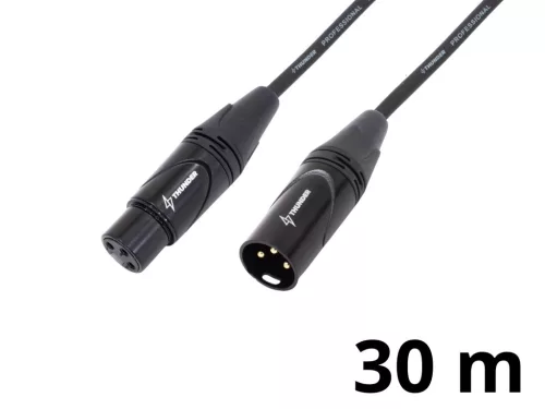Thunder MC199-30 jelkábel (XLR mama - XLR papa) - (30 m)
