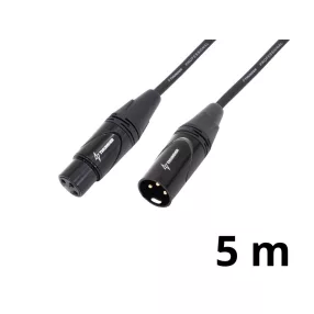 Thunder MC199-5m jelkábel (XLR mama - XLR papa)