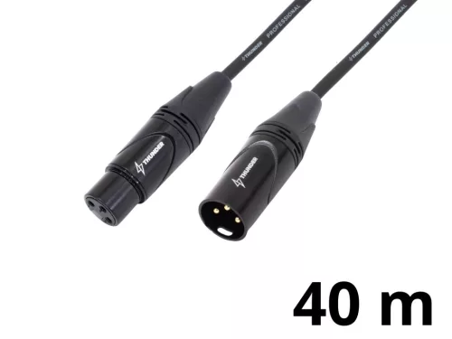 Thunder MC199-40 jelkábel (XLR mama - XLR papa) - (40 m)
