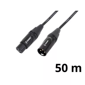 Thunder MC199-50 jelkábel (XLR mama - XLR papa) - (50 m)