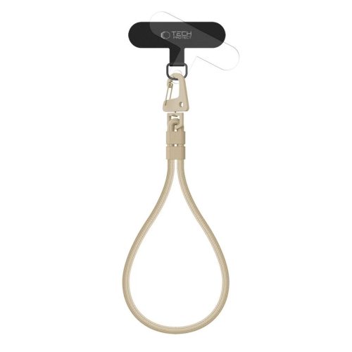 Tech-Protect C8S taupe csuklópánt mobiltelefonhoz