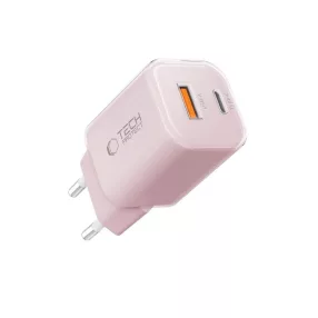   Tech-Protect NCM33W Hálózati Töltő adapter PD 33W / QC3.0 pink