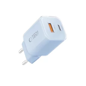   Tech-Protect NCM33W Hálózati Töltő adapter PD 33W / QC3.0 kék