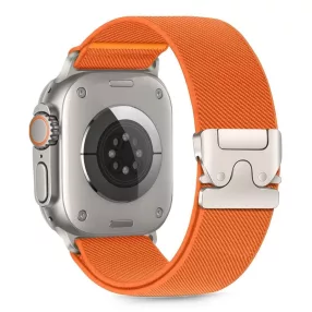   Tech-Protect NYLON CLASP óraszíj narancs, Apple Watch 42mm (S1-S3) / 44mm / 45mm / 46mm / 49mm készülékhez